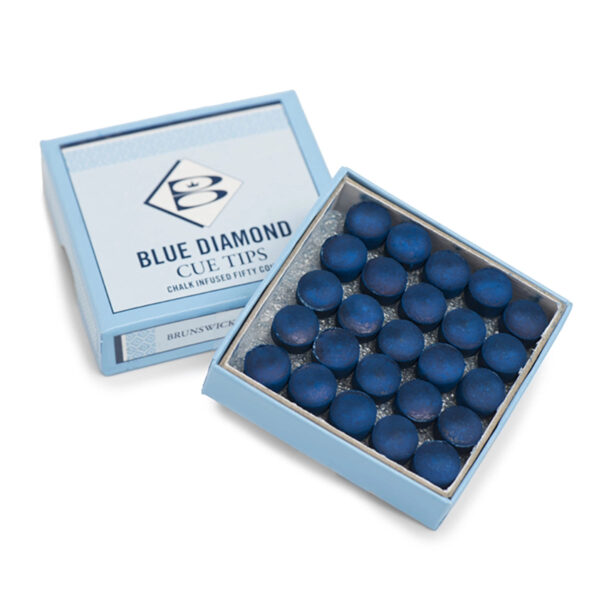 Brunswick Blue Diamond Leather Tips