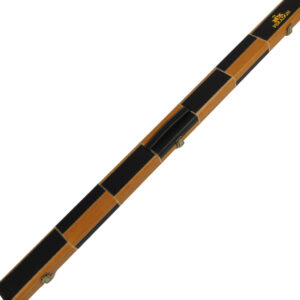 Peradon Black Brown Patchwork 3/4 Cue Case