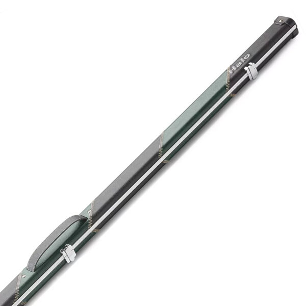 Peradon Black Green Stripe Halo Thin One Piece Cue Case