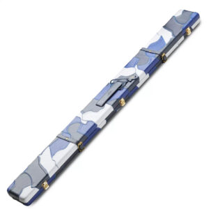 Peradon Blue Camouflage Leather 3/4 Case